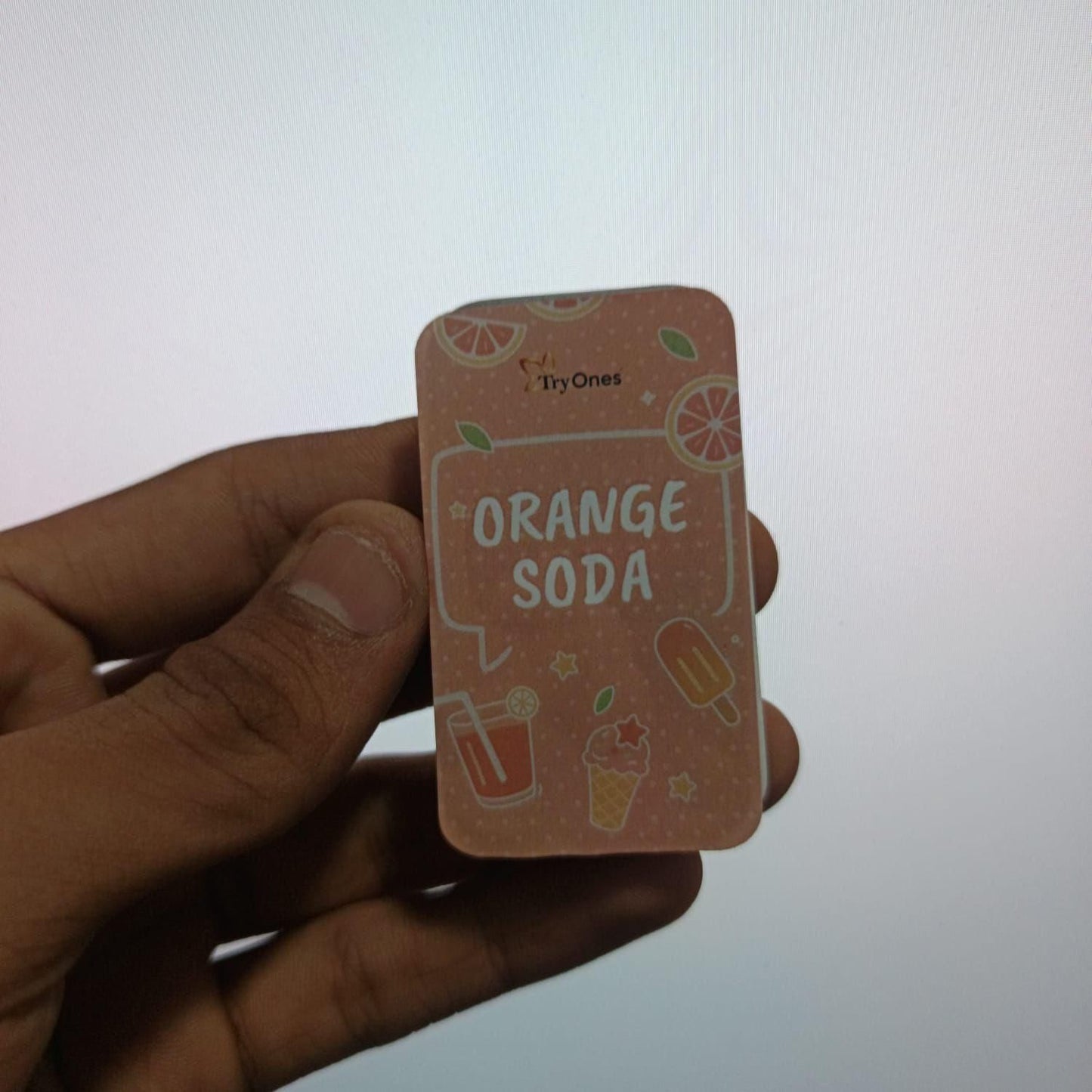 Glowlane Orange Soda Solid Perfume β Long-Lasting Citrus Fragrance (20g x 2 | Pack of 2)